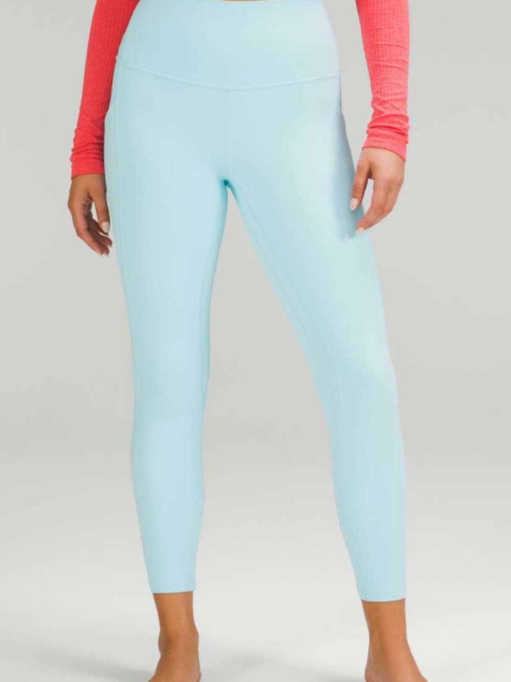 Lululemon Align High-Rise Pant with Pockets 25" Icing Blue Size 6